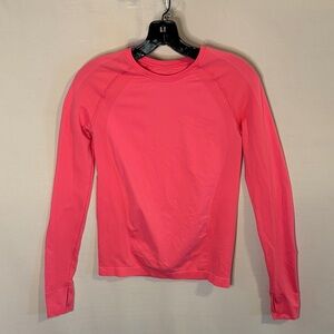Sweaty Betty long sleeve athletic top Pink  Workout Size Small 4-6